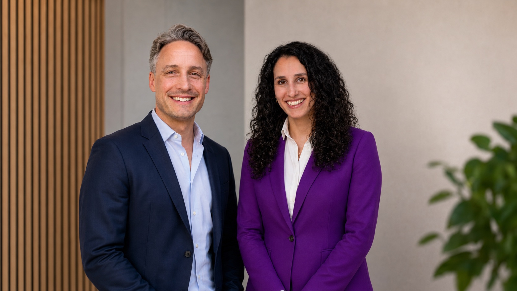 Samuel Derkse and Valentina Devid